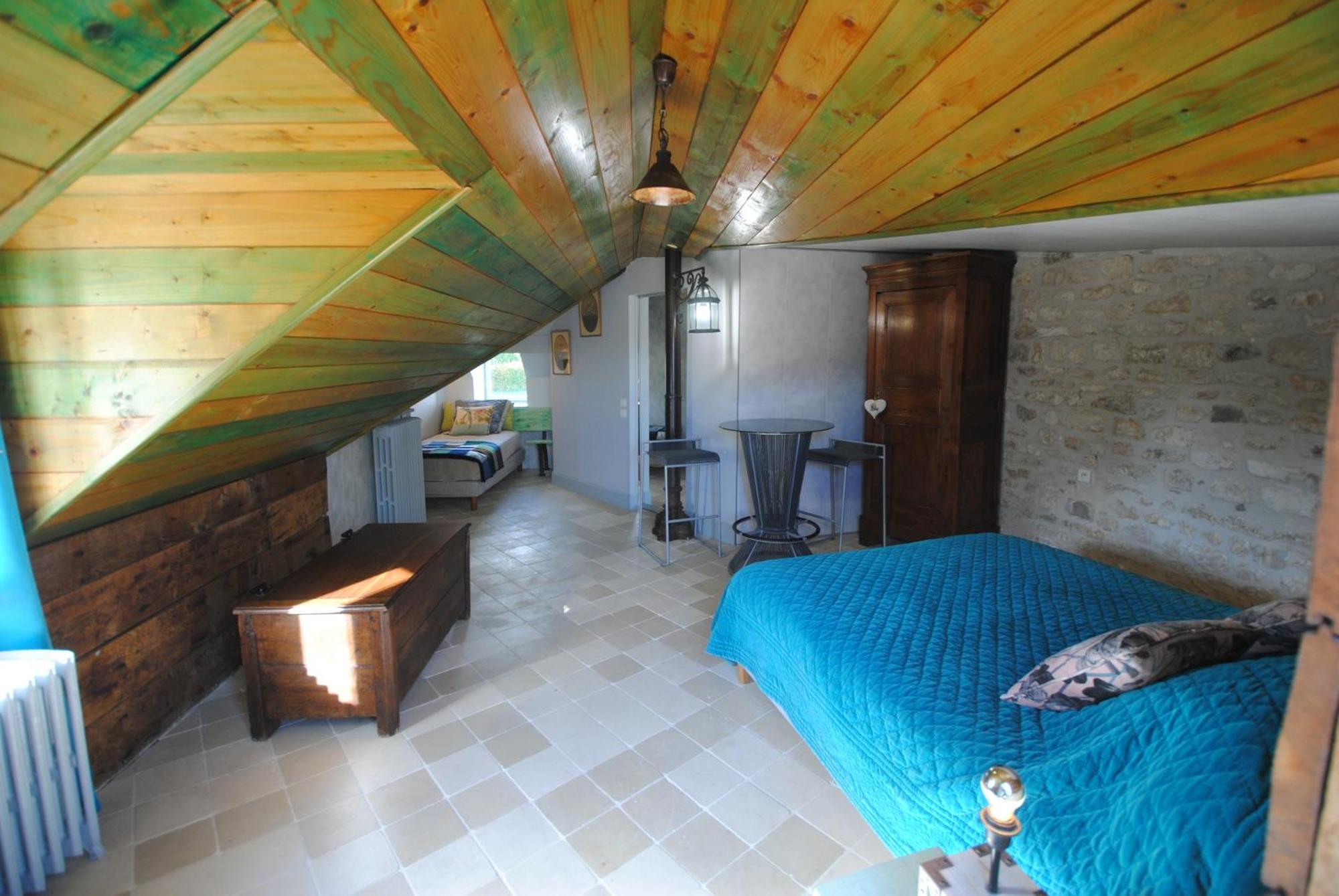 Le Grand Logis - Guest House - Bed And Breakfast Marchais  Kamer foto
