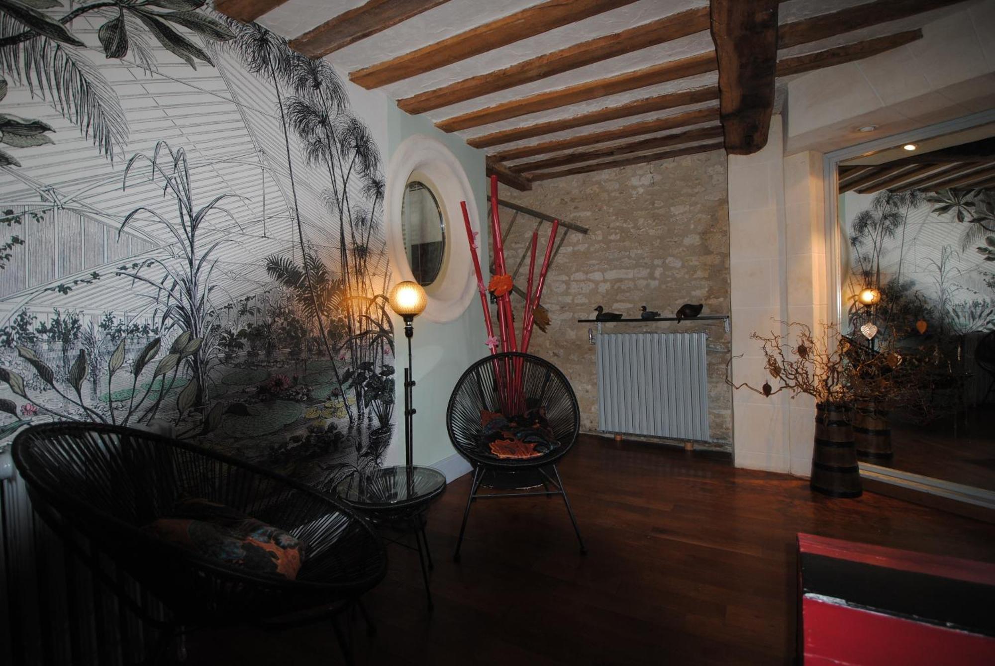 Le Grand Logis - Guest House - Bed And Breakfast Marchais  Kamer foto